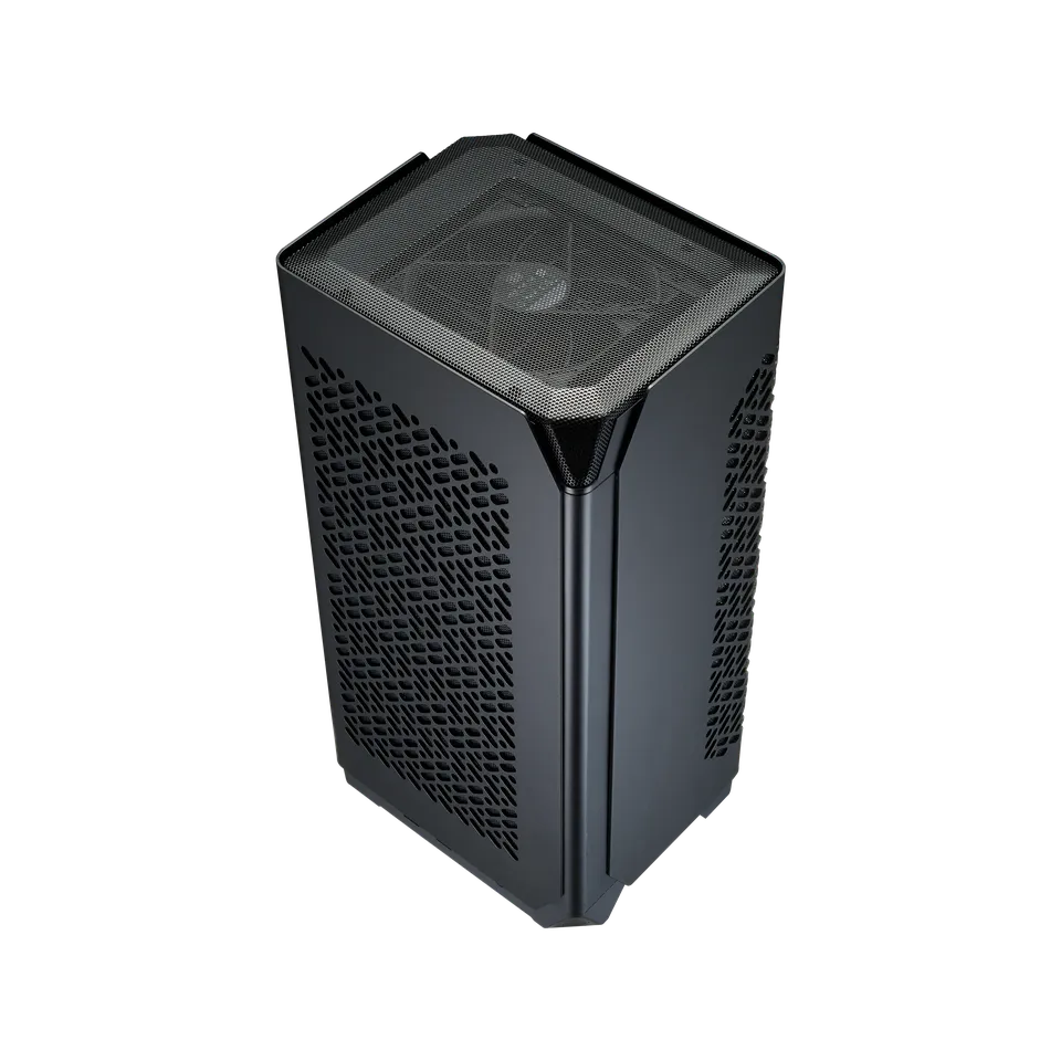 Cooler Master NCORE 100 Air Mini ITX PC Case - Compact Gaming & Home Office Computer Tower with Airflow Design for Small Spaces