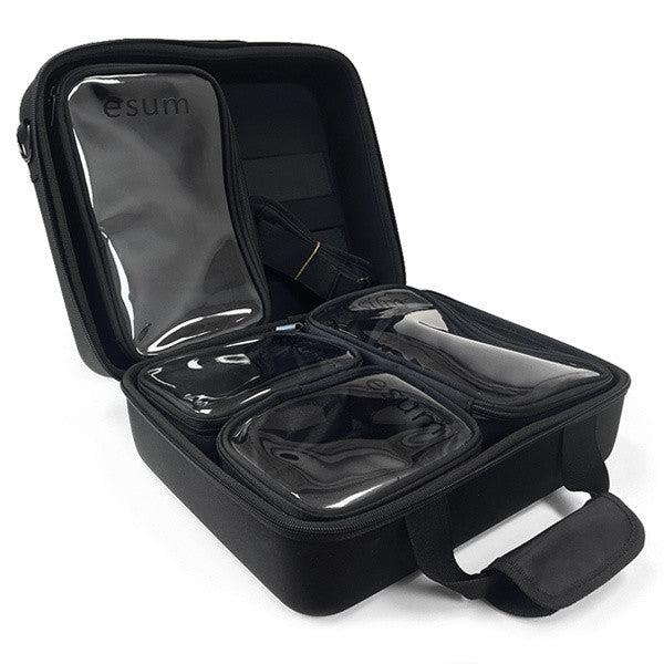 Professional Esum Makeup Kit Bag - Waterproof Cosmetic Organizer with Multiple Pockets for Travel & Home Storage | Perfect for Makeup Artists, Beauty Enthusiasts & On-the-Go Touch Ups
