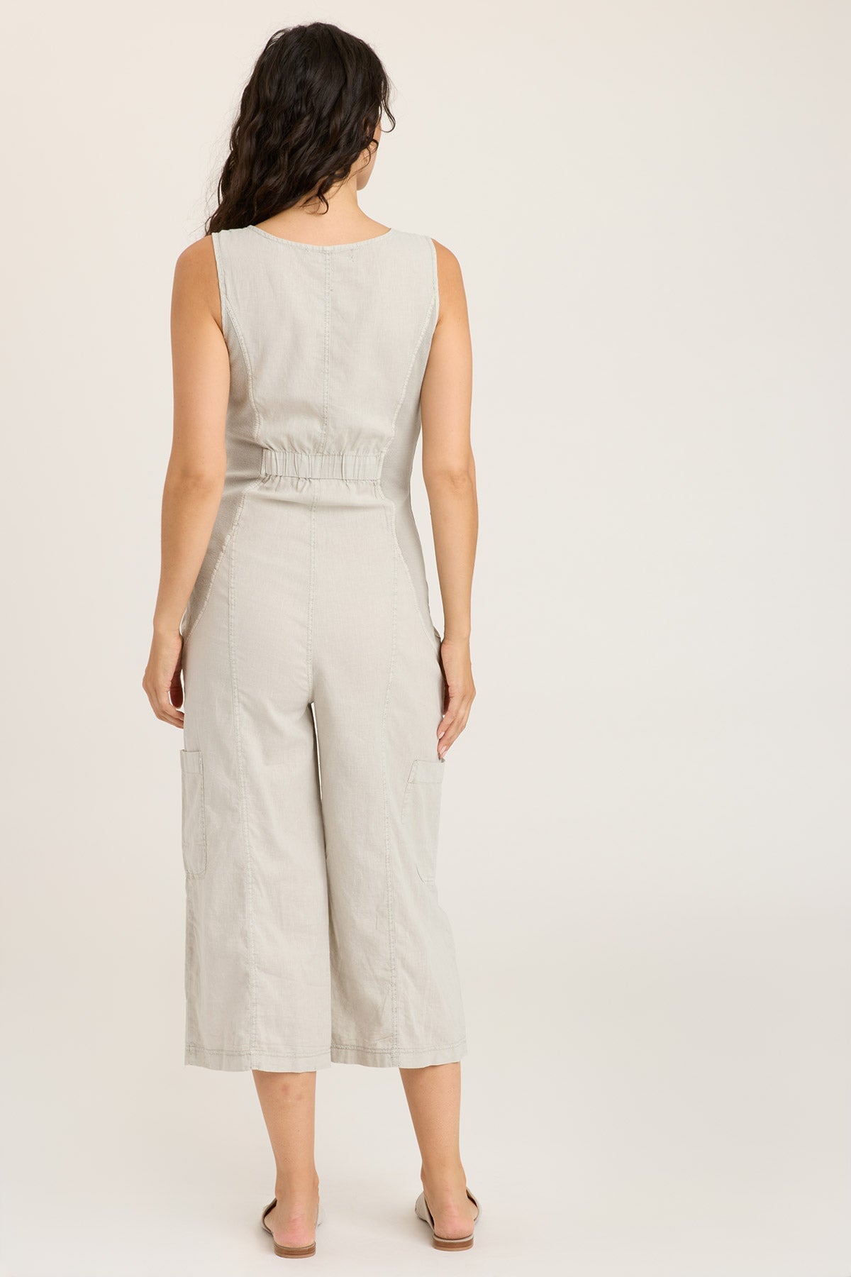 Linen Norris Jumpsuit for Women - Comfortable & Stylish Summer Romper with Pockets | Perfect for Beach, Vacation, and Casual Outings
