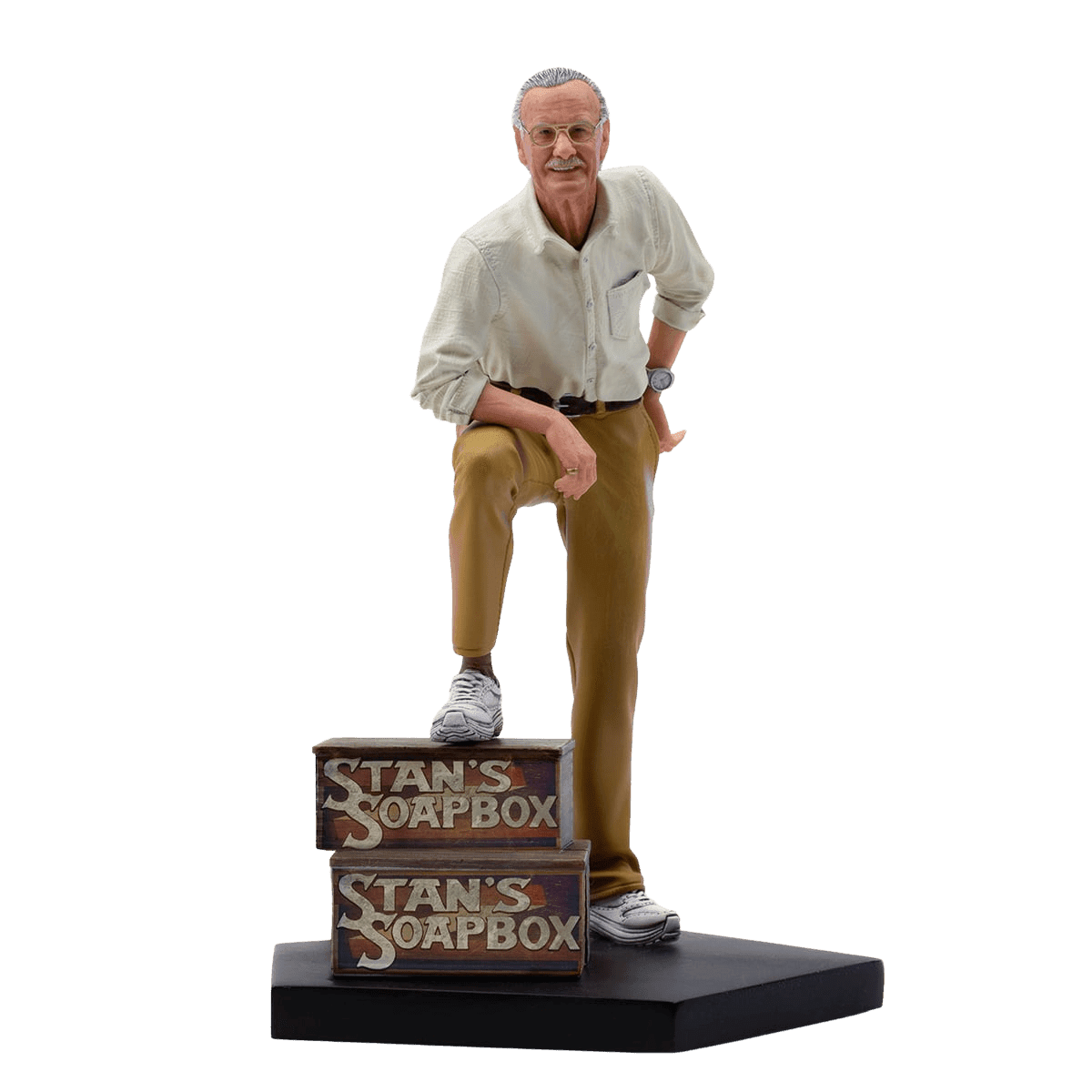 Iron Studios Stan Lee BDS Art Scale 1/10 Statue - Marvel Comics Collectible for Display & Home Decor