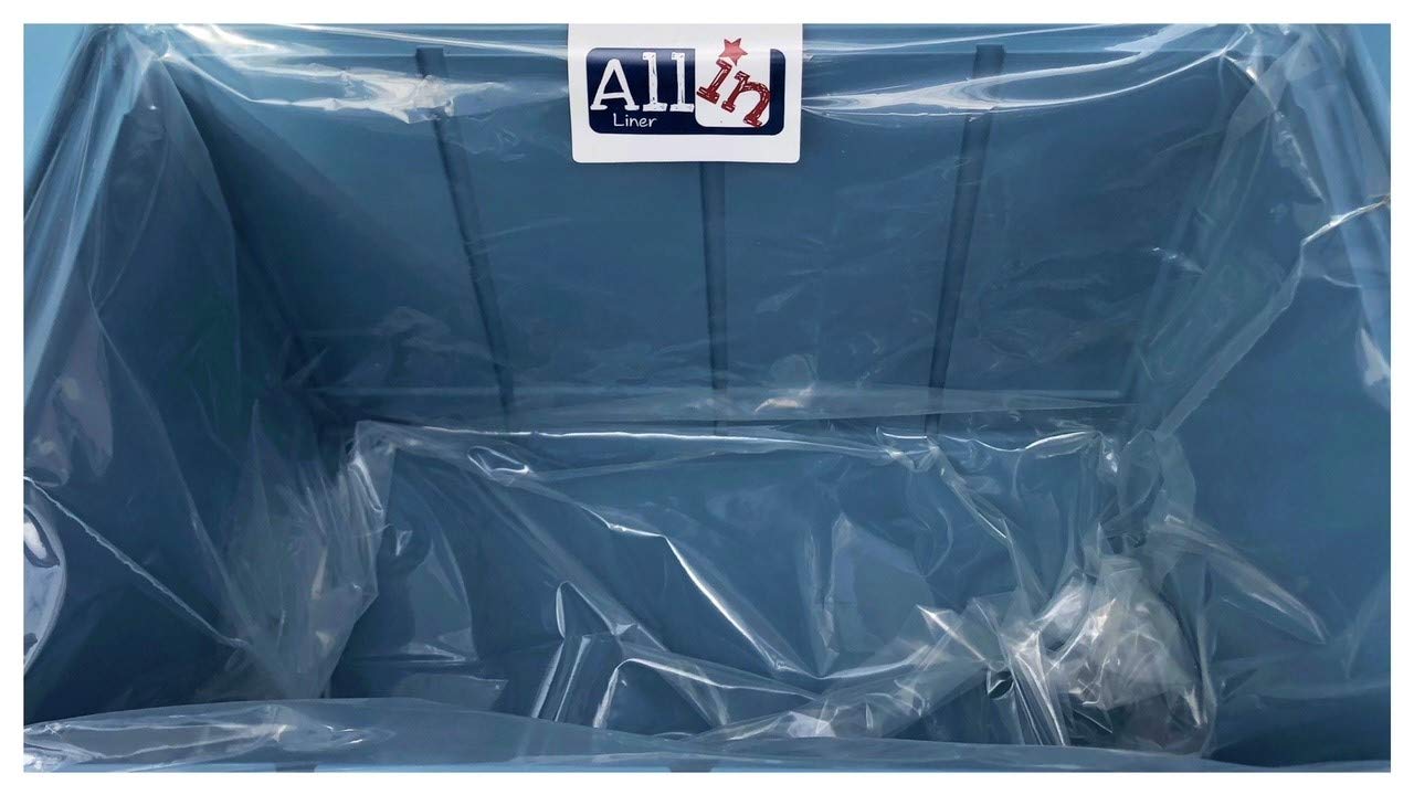 BPA-Free Disposable Plastic Cooler Liner Insert – Fits Most 16QT to 150QT Ice Chests & Coolers – Ideal for Fishing, Camping, BBQ, Butchering & Beverage Storage – Keep Food Fresh & Drinks Cold Outdoors
