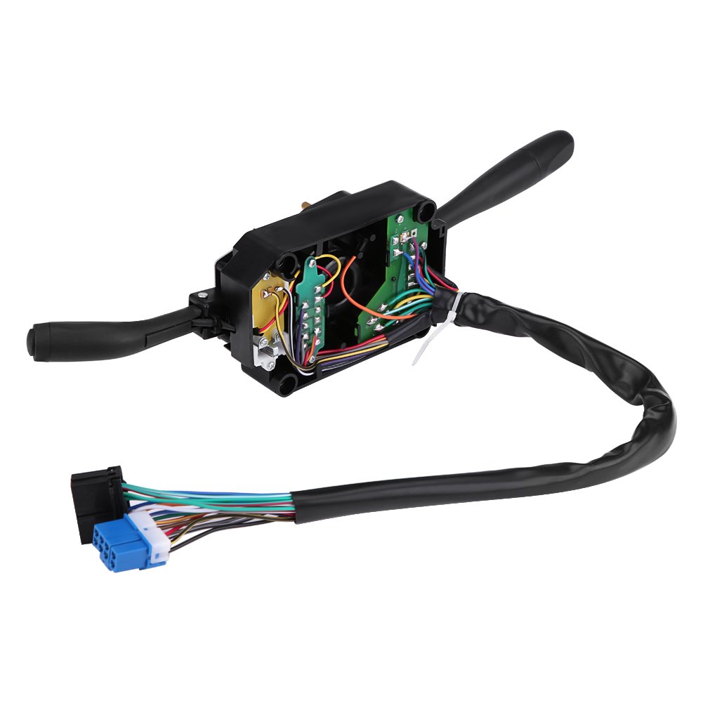Keenso Multi-Function Combination Switch - Turn Signal, Wiper, Dimmer Control for NPR NQR Trucks (Part #8973640740) | Durable & Reliable for Heavy-Duty Driving