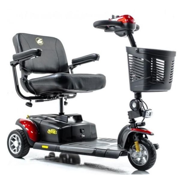 Golden Technologies Buzzaround XLS 3-Wheel Mobility Scooter GB117S - Lightweight Electric Scooter for Adults & Seniors - Indoor/Outdoor Use for Shopping, Travel & Daily Mobility