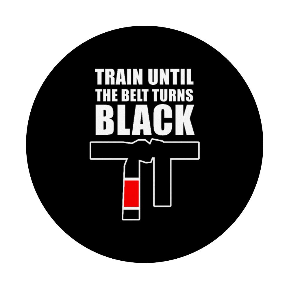 BJJ Gifts Belt | Taekwondo & Karate Funny Martial Arts Gifts | PopSockets Phone Grip & Stand for iPhone, Samsung & Tablets | Perfect for Training, Competitions & Daily Use