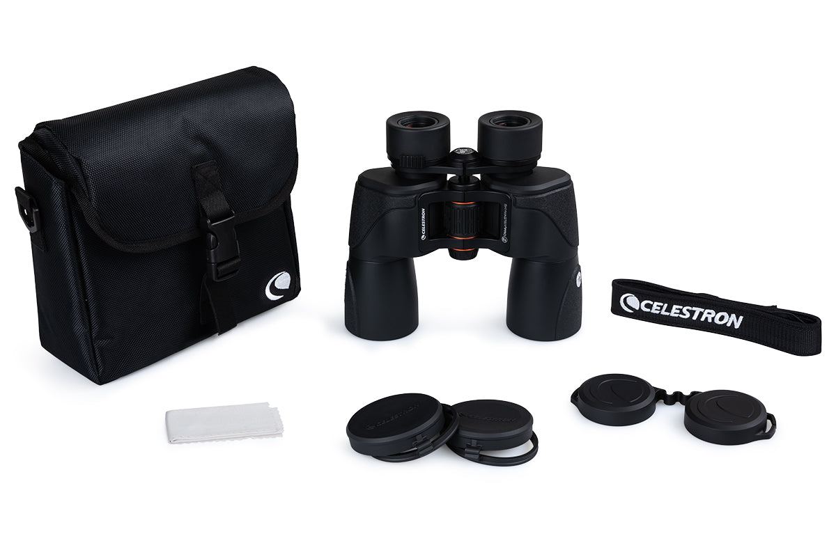 SkyMaster Pro ED 7x50mm Porro Prism Binoculars for Astronomy, Bird Watching & Outdoor Adventures - High Powered Waterproof Binoculars with Extra Low Dispersion Glass