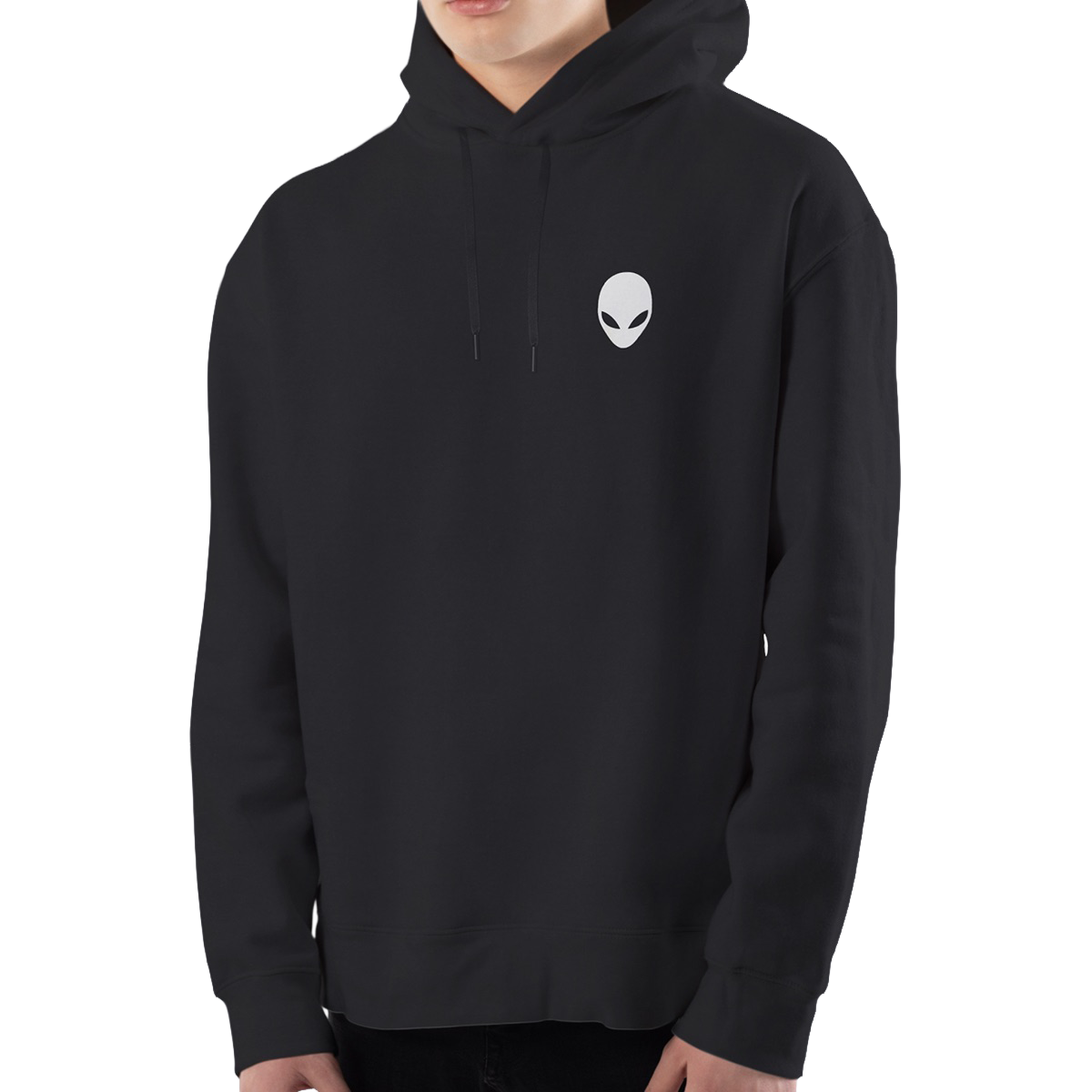 Alienware™ Performance Pullover Hoodie for Men - Black, 3XL - Comfortable Gaming & Casual Wear for PC Gamers & Tech Enthusiasts
