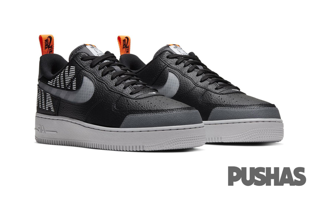 Nike Air Force 1 Low 'Under Construction Black' Men's Sneakers - Casual Streetwear Shoes for Urban Fashion & Everyday Wear