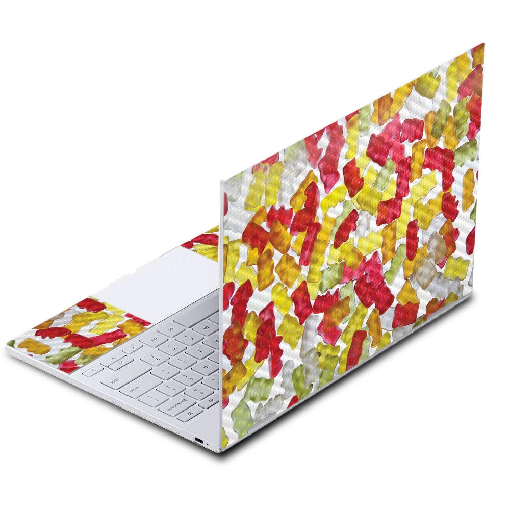 Premium Carbon Fiber Skin for Google Pixelbook - Gummy Bears Design | Protective & Durable Textured Cover | Easy to Apply & Remove | Made in USA | Perfect for Office, Travel & School Use