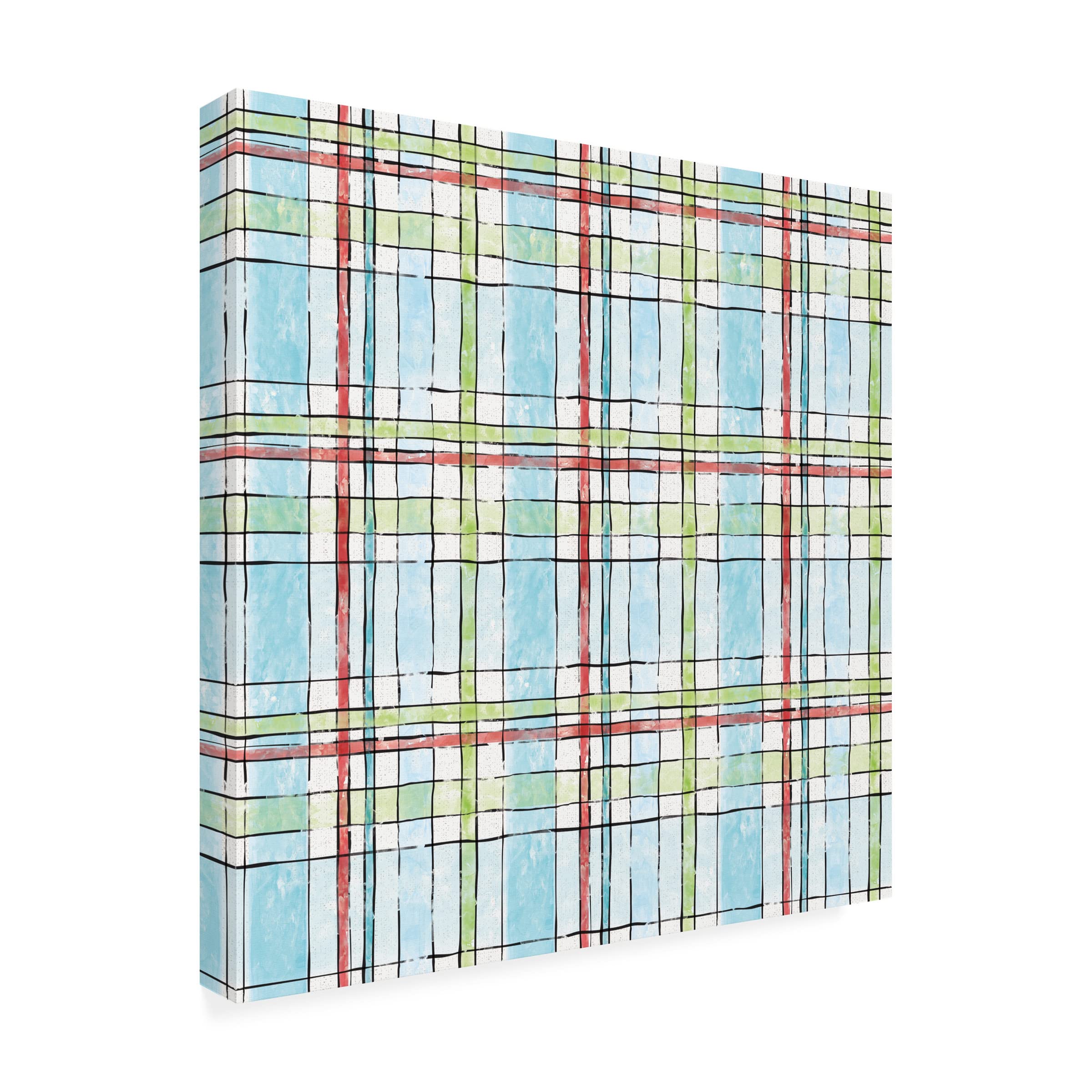 Katie Pertiet 'Thoughtfully Frozen Step 06' Canvas Wall Art Print - Modern Home Decor for Living Room, Bedroom & Office