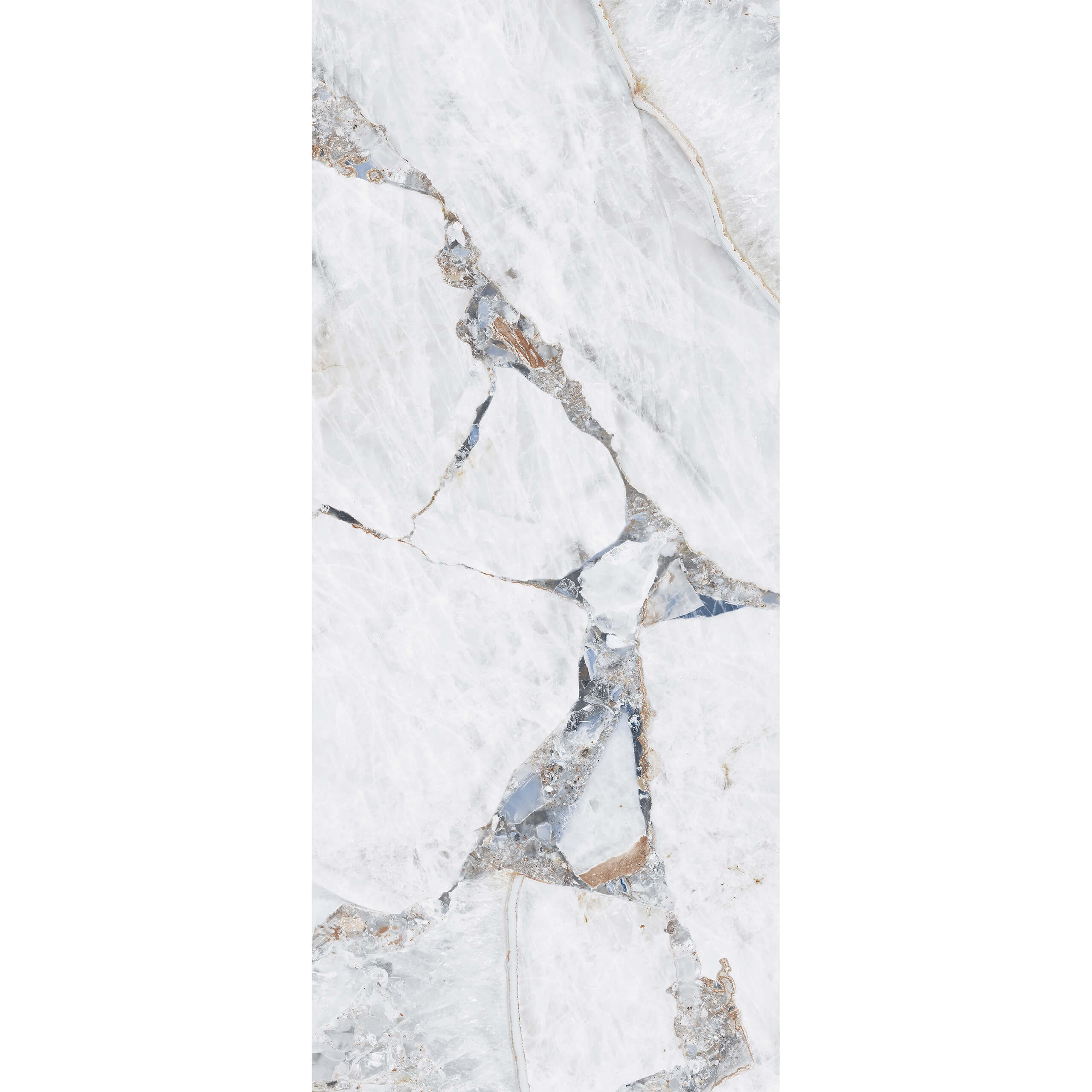 Megaslim Slab Bright Precious 2800x1200x6mm - Premium Thin Stone Panel for Modern Wall Cladding & Interior Design | Perfect for Kitchen Backsplash, Bathroom Walls, and Commercial Spaces