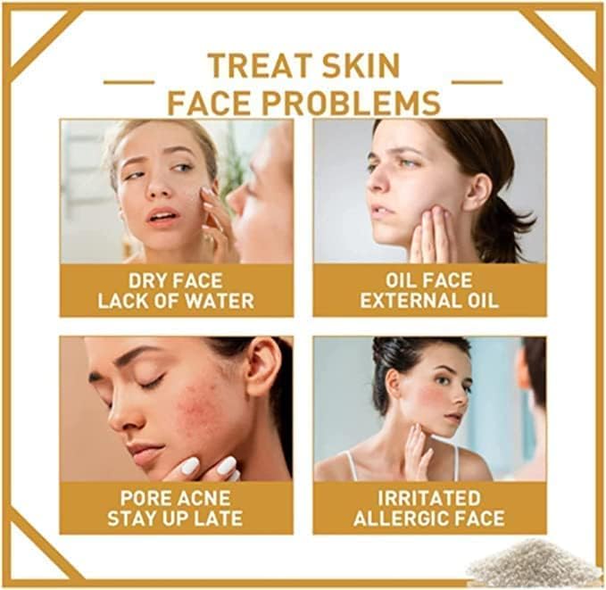 White Rice Serum for Face - Brightening & Pore Minimizing Treatment | Exfoliating Rice Cream for Skin Care | Dark Spot Remover & Skin Whitening | Perfect for Daily Skincare & Night Routine