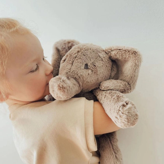 Elly the Elephant Plush Stuffed Animal Toy - Soft & Cuddly for Kids, Babies & Toddlers - Perfect for Nursery Decor, Birthday Gifts & Bedtime Comfort