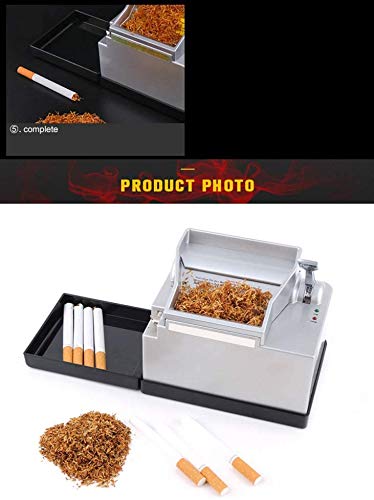 Automatic Cigarette Rolling Machine 110V-240V - Electric Cigarette Maker for Home, Office, Garden & Car Use - Perfect for DIY Tobacco Enthusiasts & Rolling Convenience