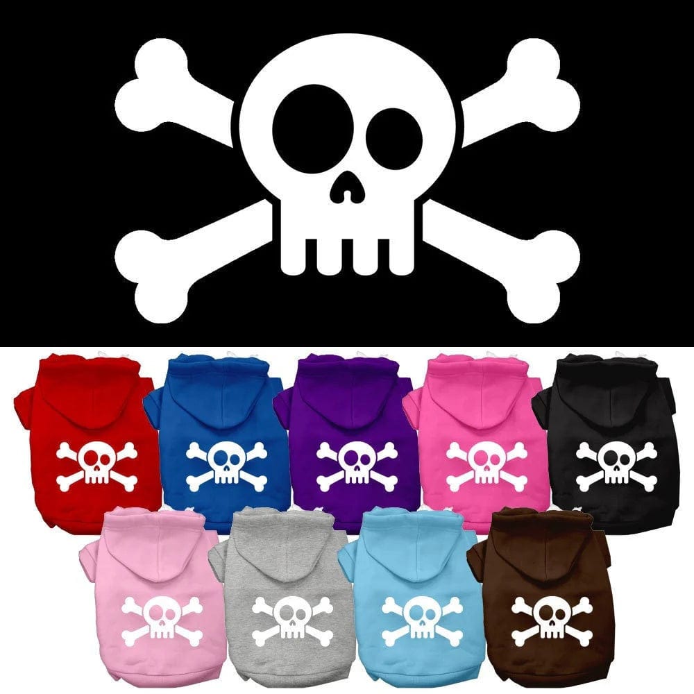 Boys Skull Print Hooded Sweatshirt - 5 Color Options for Trendy Streetwear & Casual Outfits