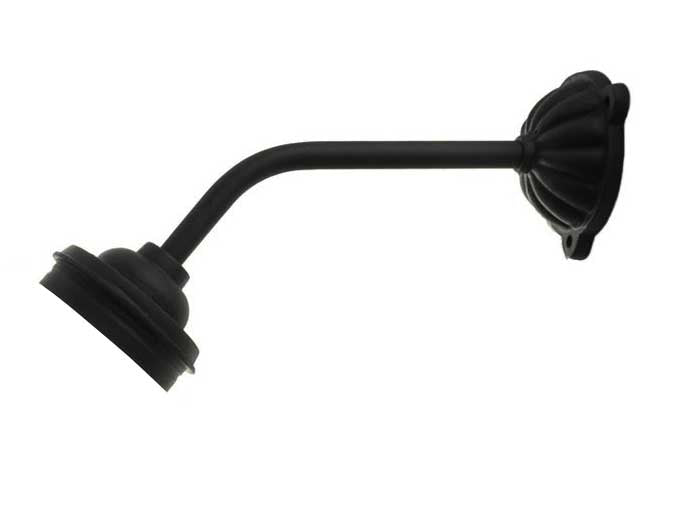 45° Straight Short Lamp Holder for Barns & Stables - Durable Farm Lighting Fixture for Outdoor and Agricultural Use
