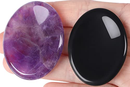 B-amethyst & Black Obsidian