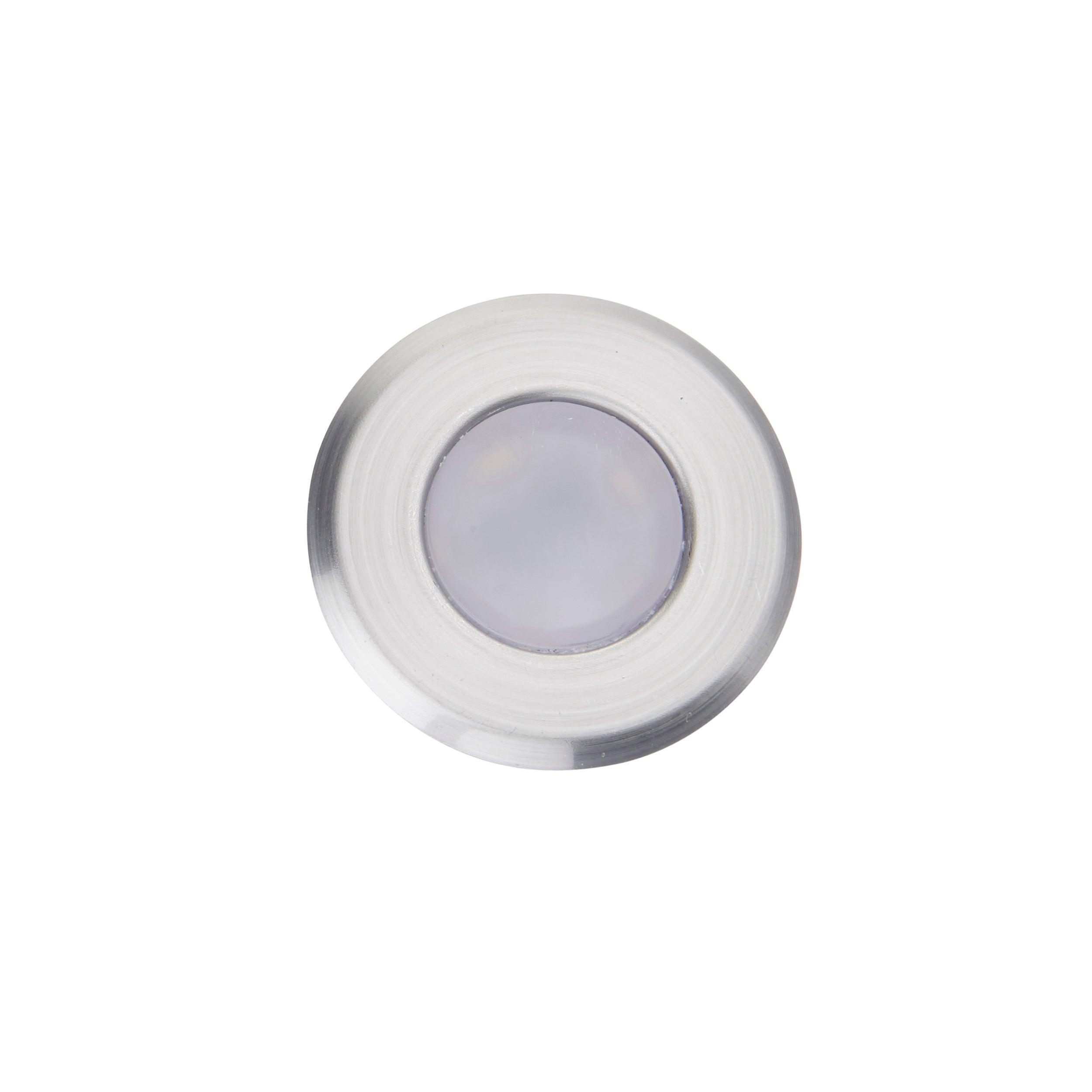 Waterproof Cove Cool White LED Decking Light 0.8W IP67 - Outdoor Landscape Lighting for Patio, Garden, Pathway & Pool Area