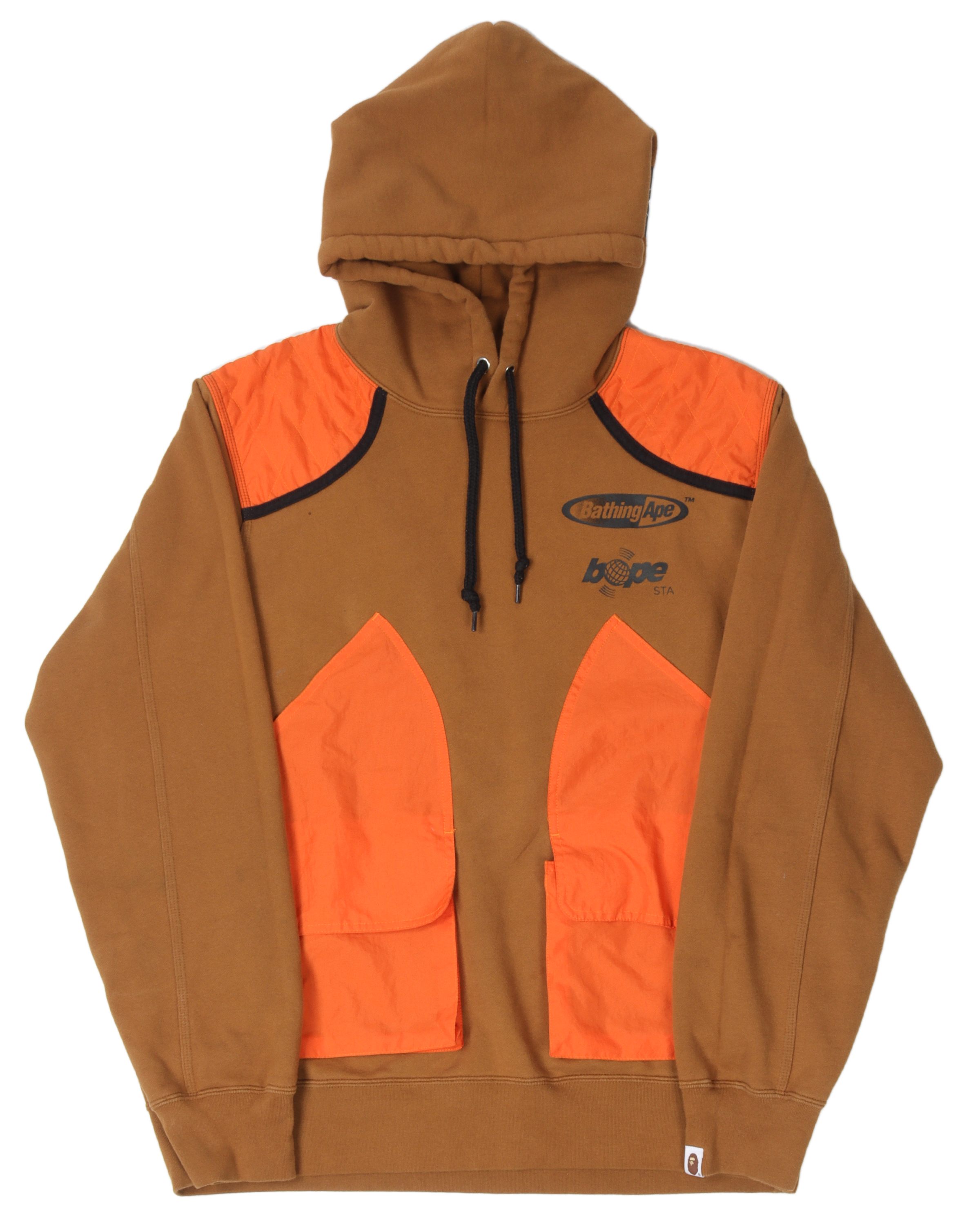 Men's Manhunt Cargo Pocket Hoodie - Heavyweight Zip Up Sweatshirt with Utility Pockets for Outdoor Work, Hiking & Casual Wear