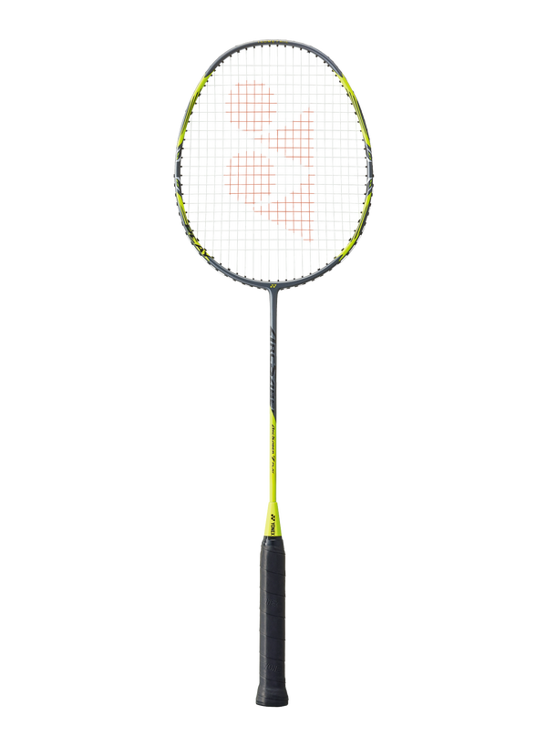 Yonex ARCSABER 7 Play Badminton Racket - Prestrung with Gray/Yellow Design | Lightweight & Durable for Beginners & Intermediate Players | Perfect for Indoor & Outdoor Games, Training & Tournaments
