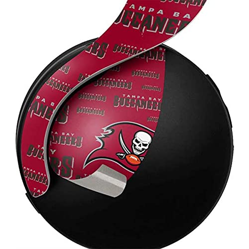 Officially Licensed NFL Tampa Bay Buccaneers Grey Blast Gaming Skin Decal for PS5 Pulse 3D Wireless Headset - Custom Protective Cover for Enhanced Gaming Experience