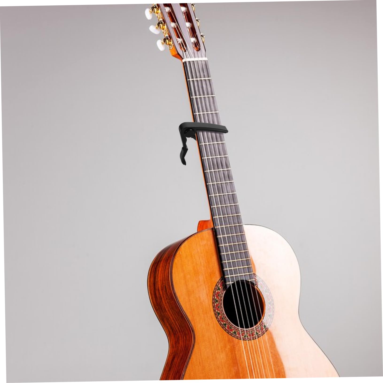 Healifty Metal Guitar Capo - Easy to Use for Acoustic, Electric, Bass & Ukulele - Black | Perfect for Live Performances, Studio Recording & Practice Sessions