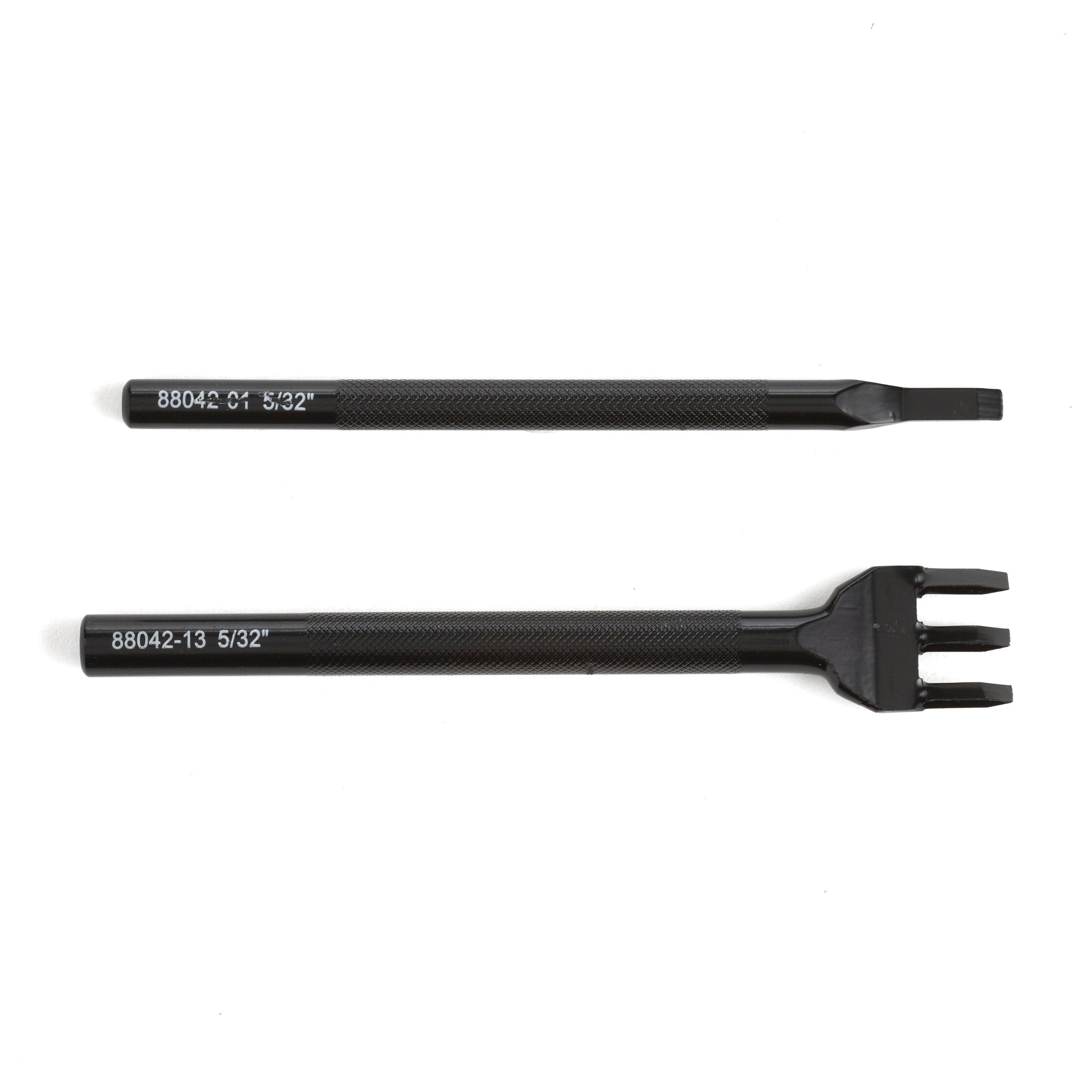 Craftool® 5/32 (4mm) Leather Lacing Chisel - Professional Leather Punching Tool for DIY Leather Craft, Belt Making & Shoe Repair