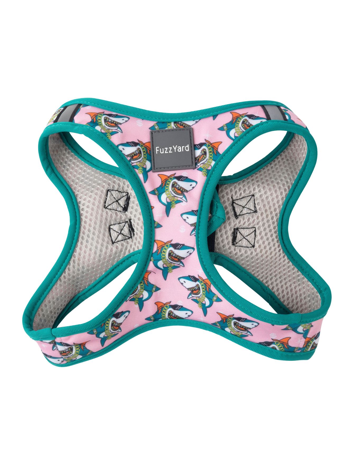 FuzzYard Step-in Dog Harness - Adjustable & Breathable Pet Vest for Small to Large Dogs (6 Sizes) - Perfect for Walking, Hiking & Outdoor Adventures