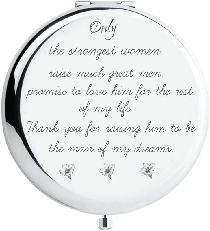 Portable Travel Makeup Mirror with LED Lights - Personalized Compact Mirror for Women | Perfect Birthday Gift for Sister, Friends, Daughter | Great for Home, Office & Travel Use