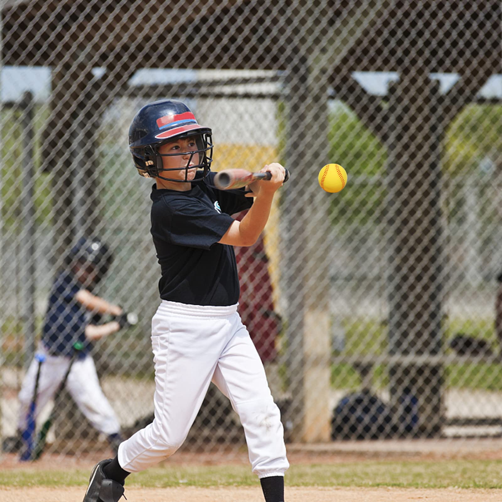 9 Inch Foam Baseballs - Soft Training Baseballs for Pitching Practice, Stress Relief & Baseball Drills | Includes Drawstring Bag | Perfect for Kids, Beginners & Indoor/Outdoor Training