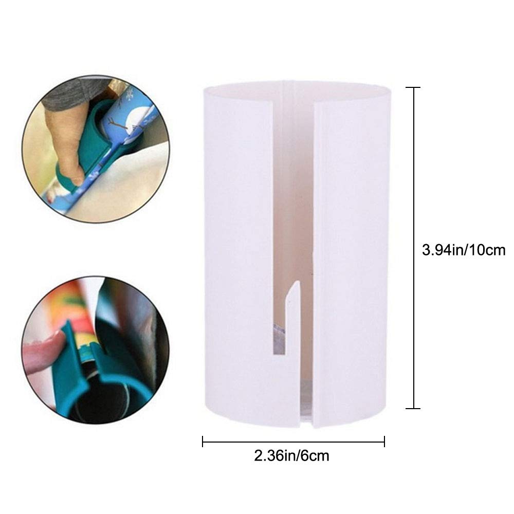 2-Pack Wrapping Paper Cutter - Precision Gift Wrap Cutter for Christmas, Birthdays & Holidays - Perfect for DIY Gifts, Scrapbooking & Craft Projects