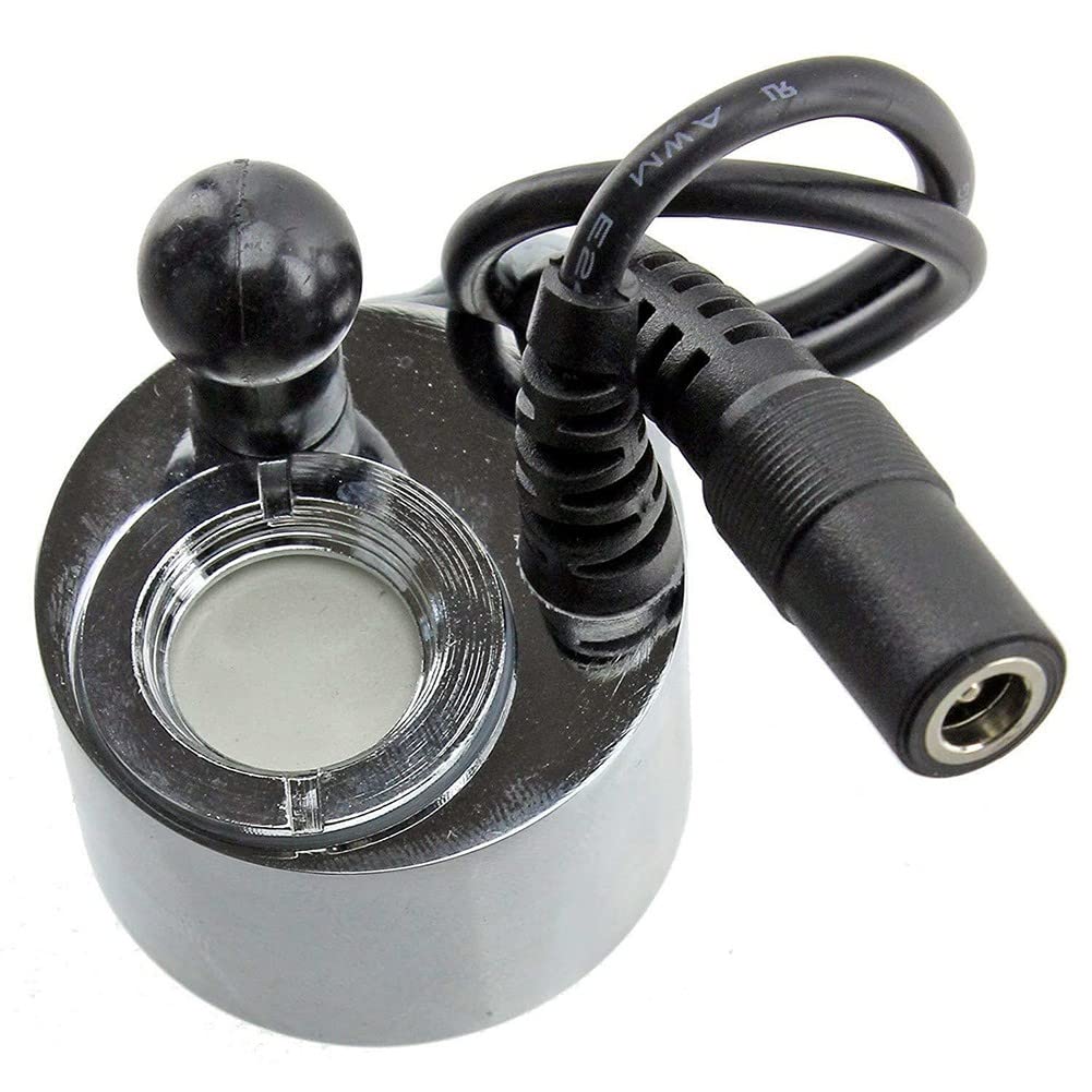 Dimplex M-011B M011B Heater Replacement Electric Fire Transducer Glass Disk - Compatible with Optimyst Ultrasonic Atomizer Single Head - Perfect for Fireplace Heaters and Home Decor