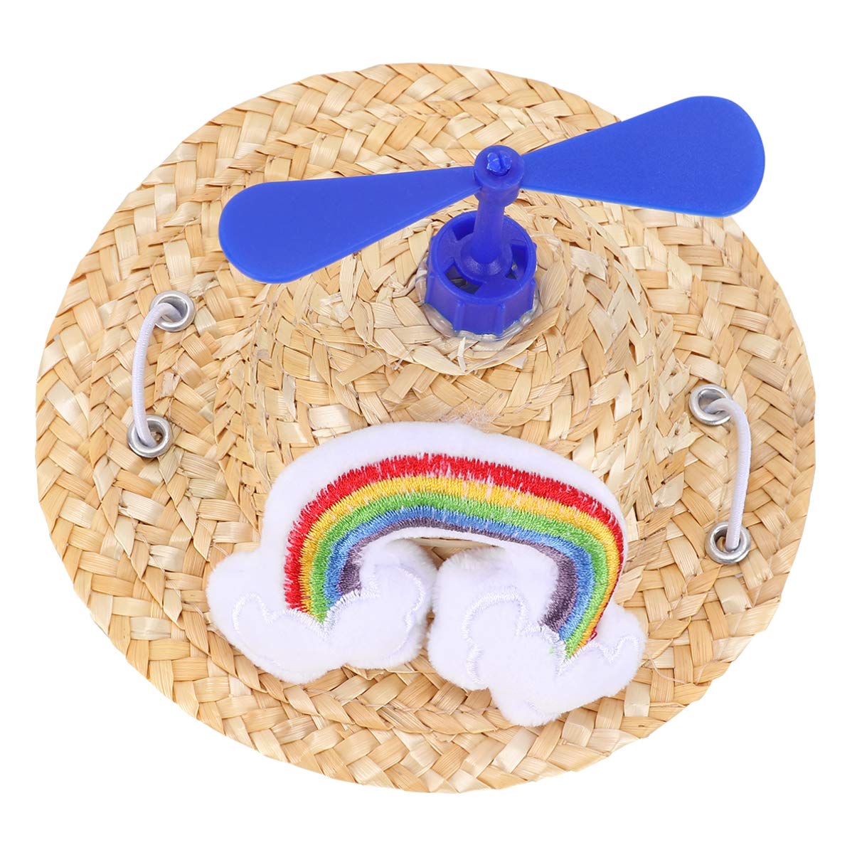 Balacoo Dog Summer Hat - Breathable Straw Dog Sun Hat for Beach & Outdoor - Mexican Fiesta Party Costume Accessory for Small & Large Dogs - Perfect for Pool, Vacation, and Festive Celebrations