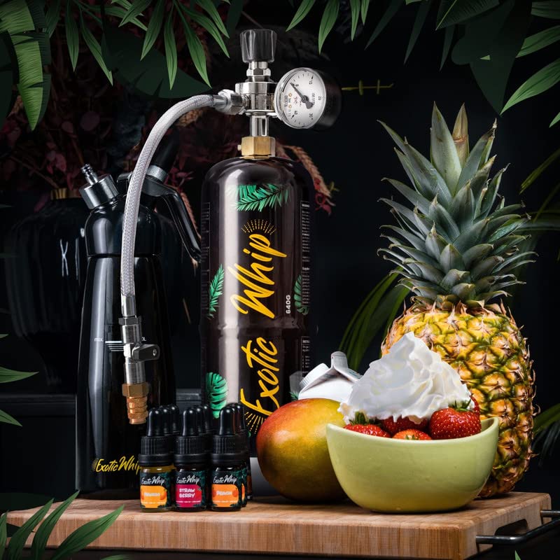 Premium 670g Nitrous Oxide Chargers for Whipped Cream Dispenser - European Imported Cream Chargers Canisters - Perfect for Dessert Toppings, Coffee Shops & Home Baking