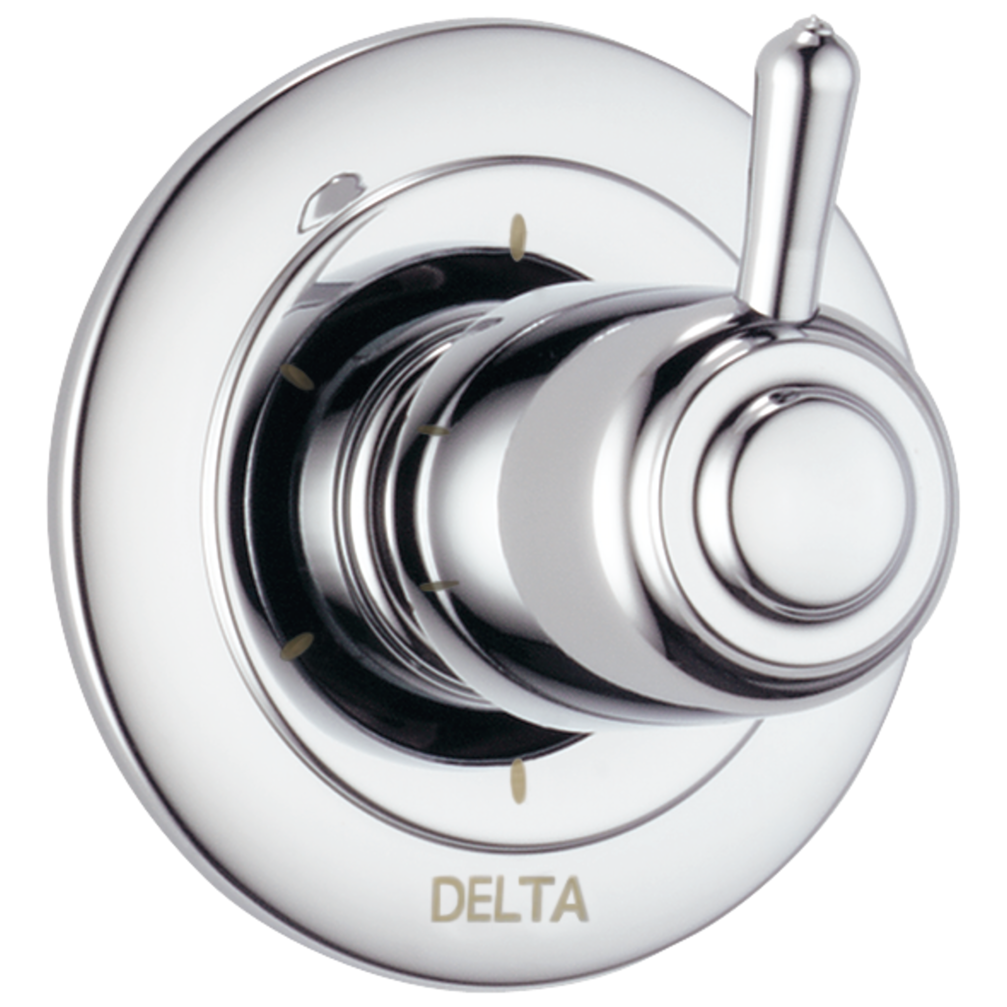 Delta T11900 6-Setting Diverter Trim in Chrome - Perfect for Bathroom & Shower Faucet Upgrades