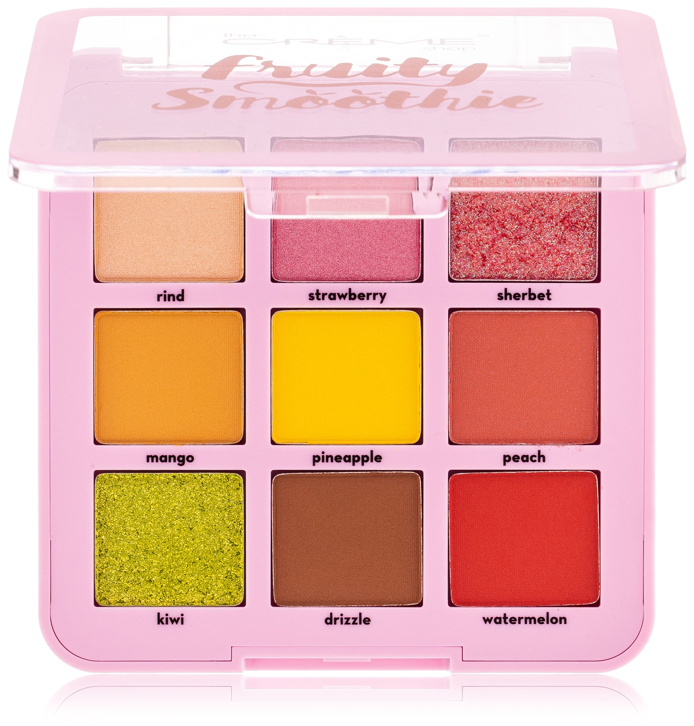 The Creme Shop 9-Pan Eyeshadow Palette - Highly Pigmented, Long-Lasting Makeup for Everyday & Party Looks | Perfect for Professional Makeup Artists & Beginners