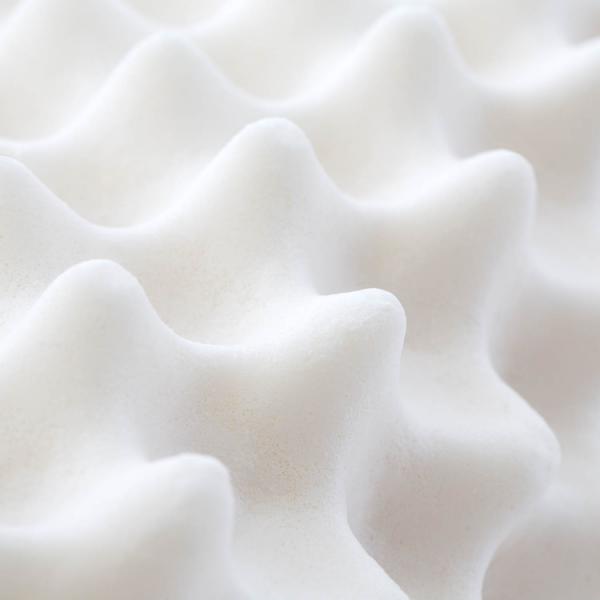Malouf Convoluted Contour Latex Pillow for Neck Pain Relief - Orthopedic Support for Side, Back & Stomach Sleepers - Perfect for Home, Travel & Office Use