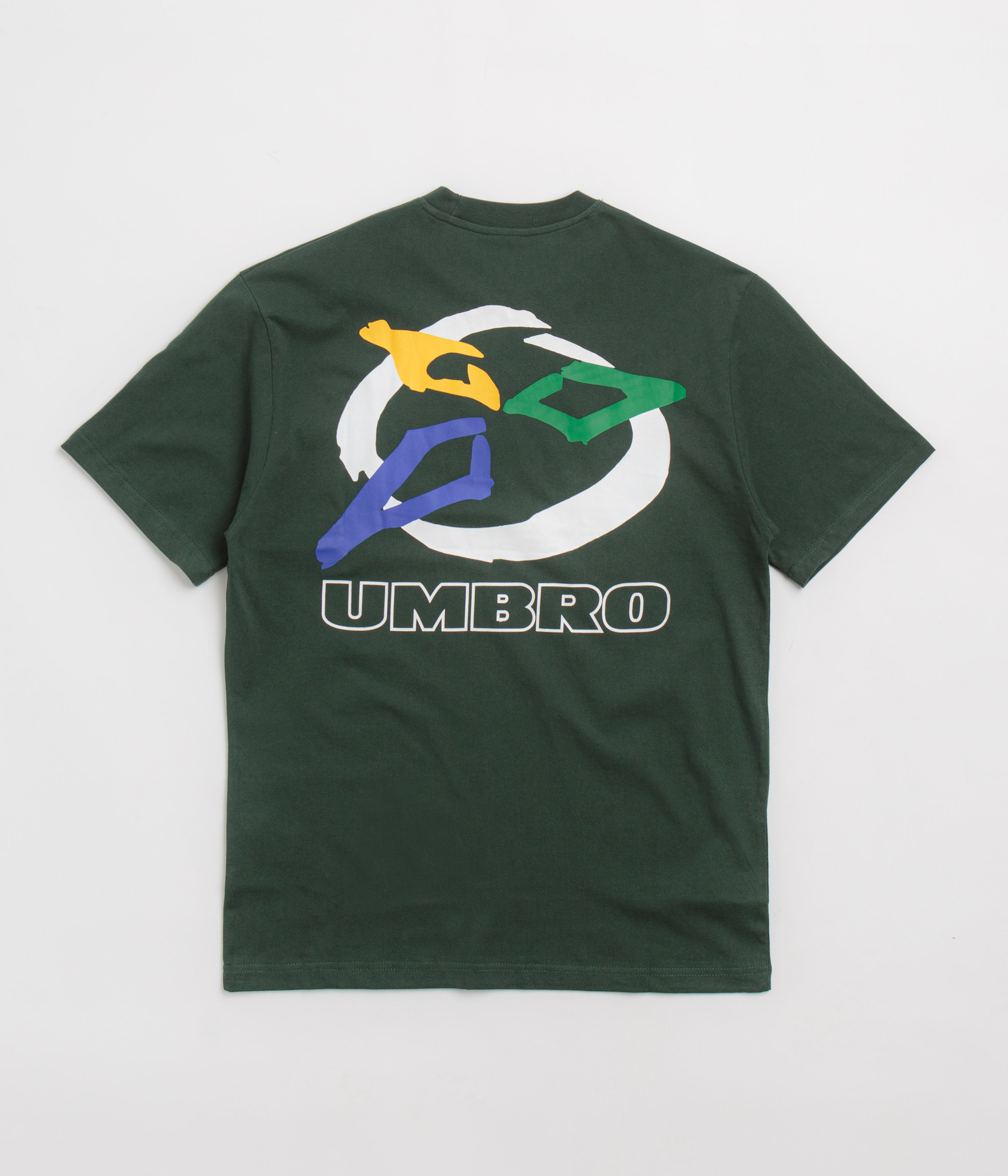 Butter Goods x Umbro Ball T-Shirt - Dark Forest Green Cotton Tee for Men | Streetwear & Casual Wear | Perfect for Skateboarding, Gym & Everyday Outfits