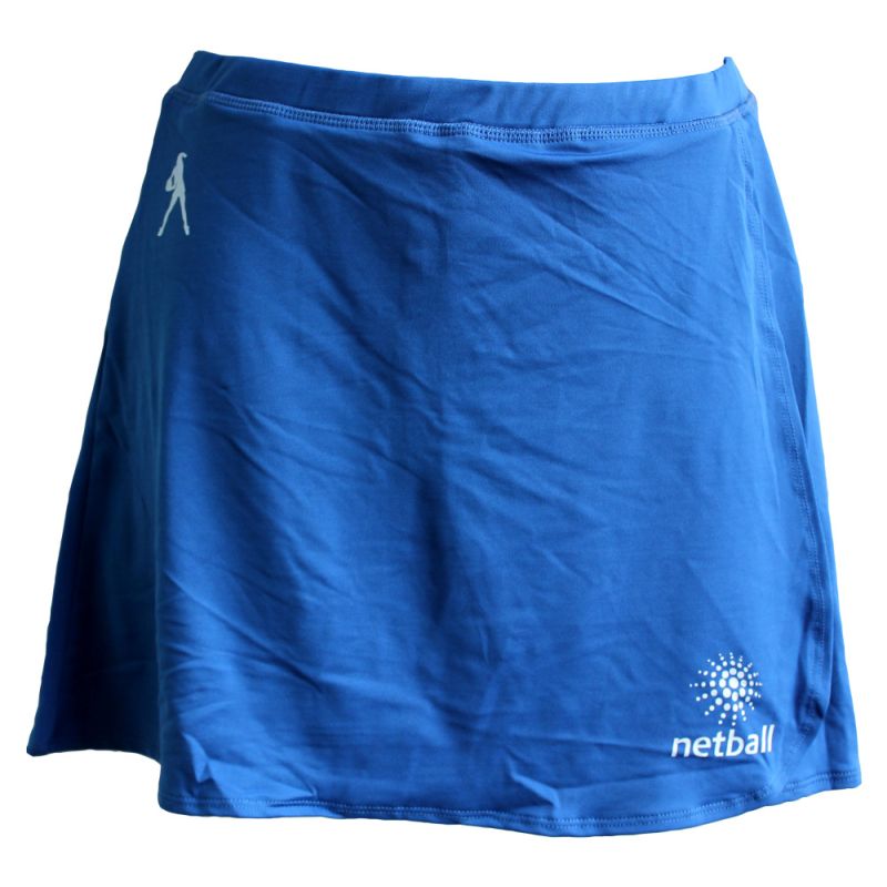 Implus Youth Netball Skort - Breathable Sports Skirt with Built-in Shorts for Girls - Perfect for Netball, Tennis, and School PE Classes