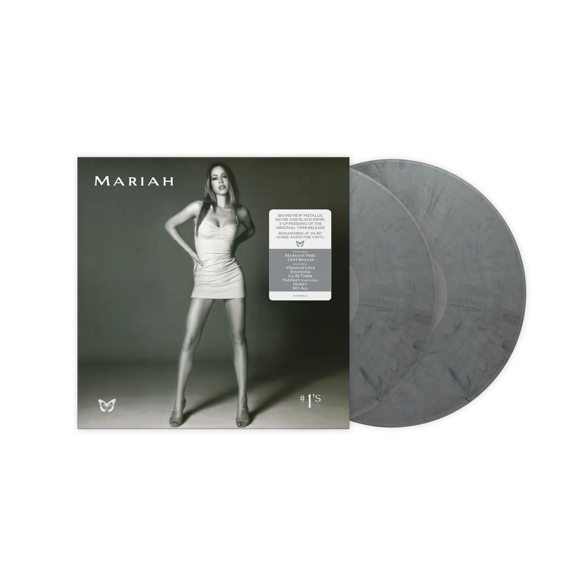 #1's (Metallic Silver/Black Swirl Vinyl) - Limited Edition Collectible Record for Music Lovers & Audiophiles - Perfect for Home Decor, Gift Giving & Vinyl Collections