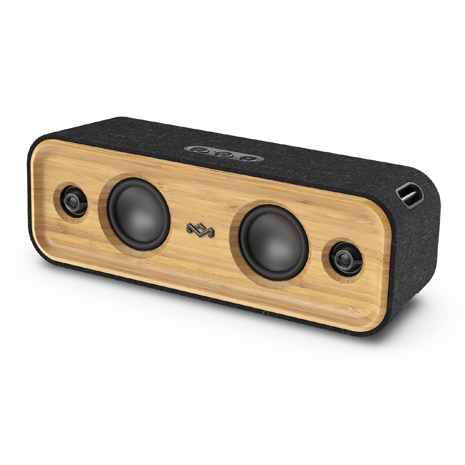 House of Marley Get Together 2 Portable Bluetooth Speaker - 20H Playtime, IP65 Waterproof, Eco-Friendly Materials - Perfect for Outdoor Adventures, Beach Parties & Home Entertainment