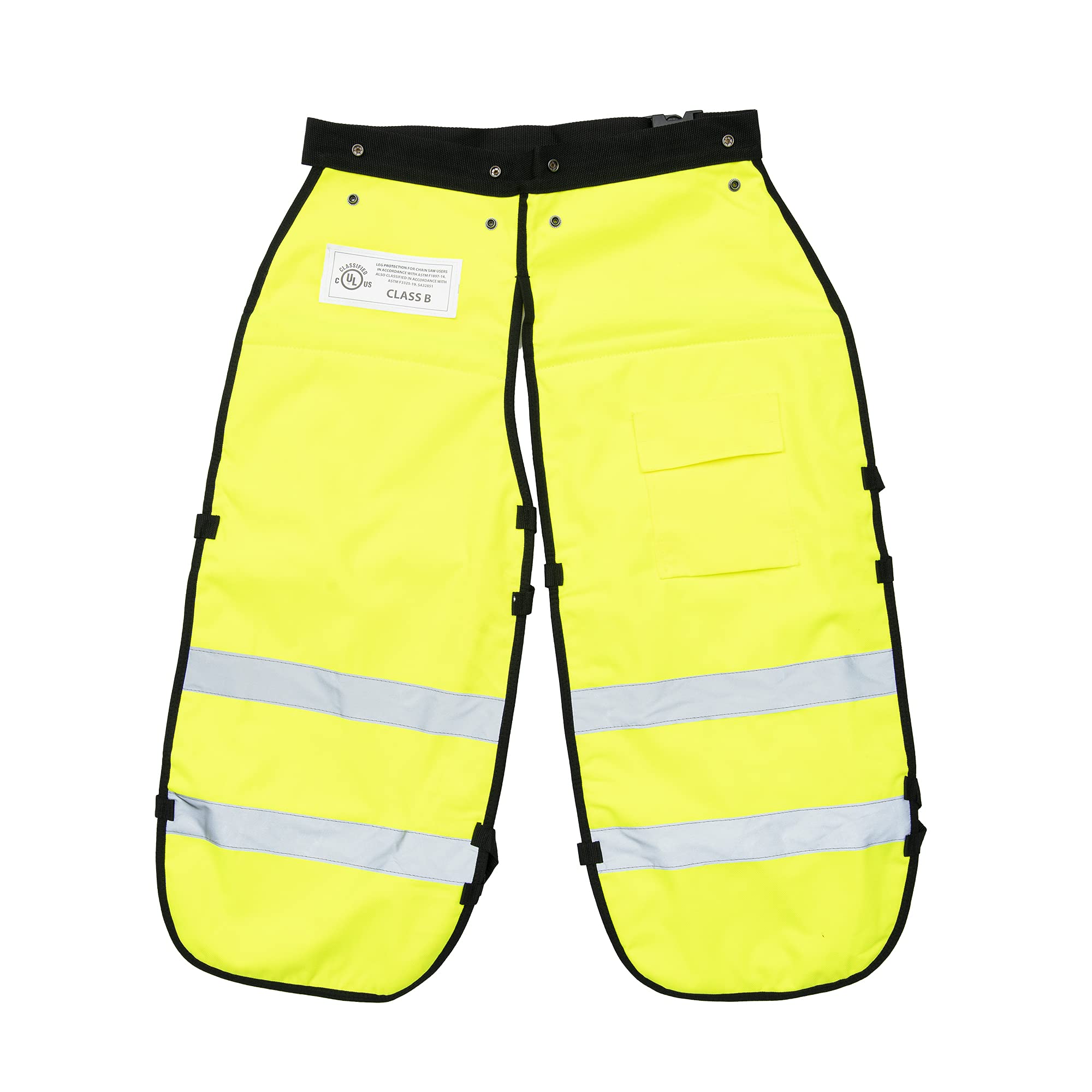 FORESTER Chainsaw Chaps for Men - Safety Apron Style with Adjustable Belt - Professional Chainsaw Protection Gear for Woodcutting & Tree Trimming