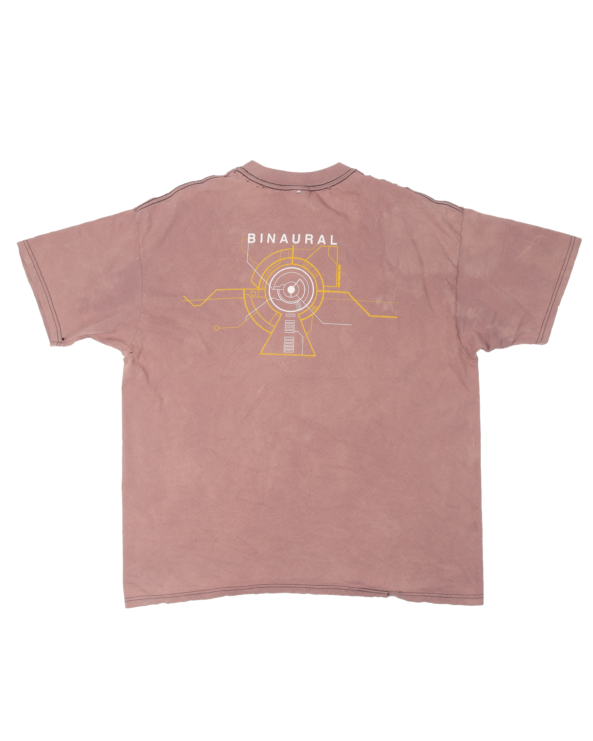 Vintage 1990s Pearl Jam 'Binaural' Tour Band T-Shirt - Retro Grunge Music Tee for Concerts & Casual Wear