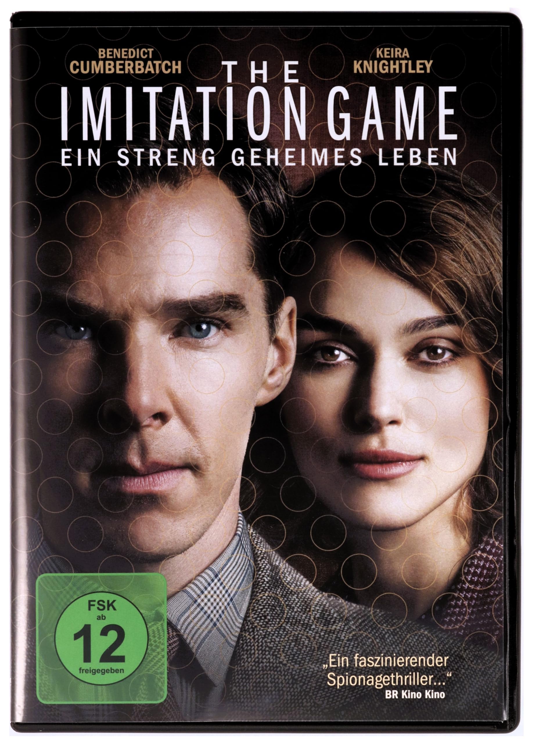 The Imitation Game DVD - Historical Drama Film Starring Benedict Cumberbatch | Perfect for Movie Nights & WWII History Enthusiasts
