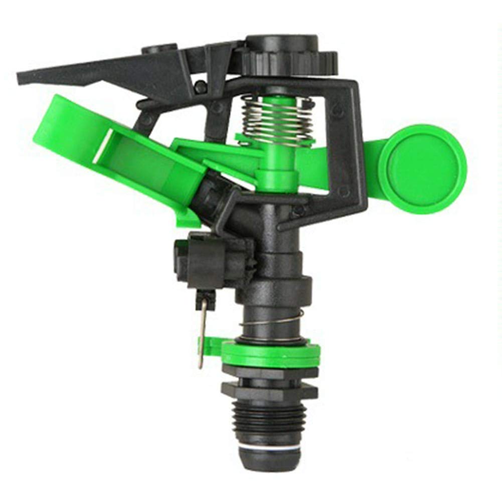 Durable Rotating Garden Sprinkler Nozzle - Lawn Irrigation Tool with Adjustable Spray for Plants & Flowers - Perfect for Watering Lawns, Gardens, and Flower Beds