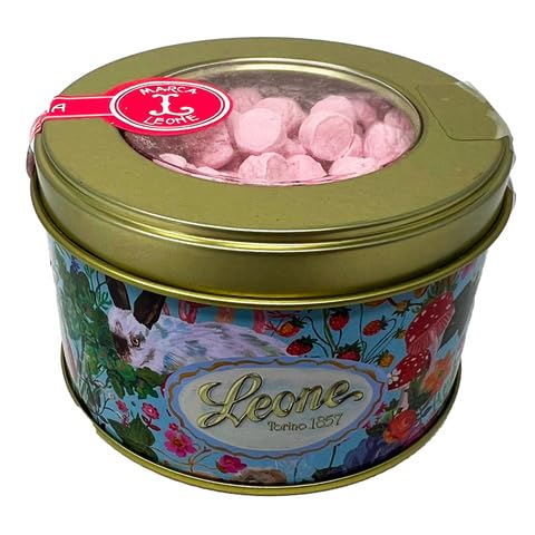 Cherry Flavored Hard Candy - Elegant Tin Box 60g, Perfect for Gifts, Parties & Home Decor