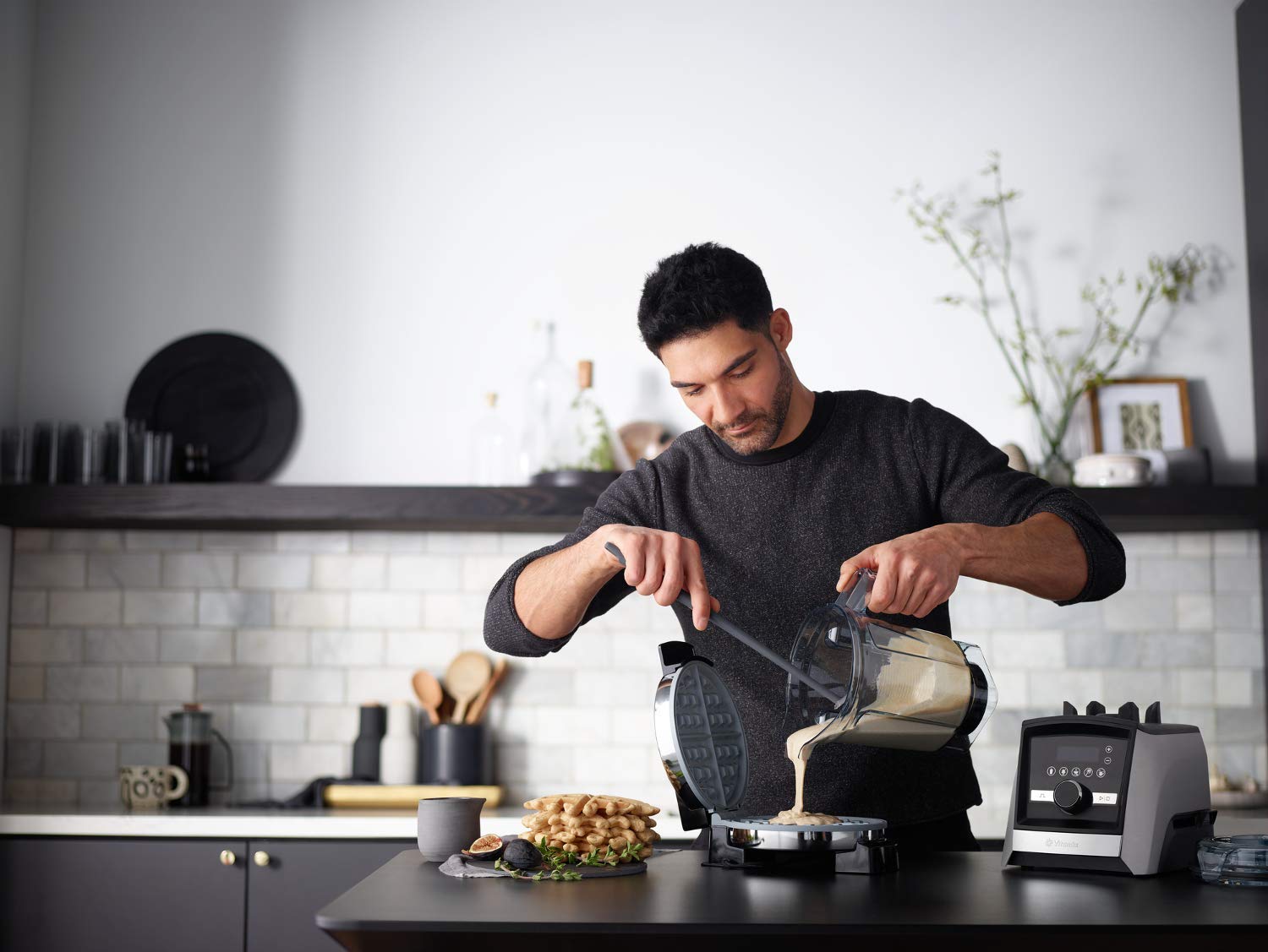 Vitamix Personal Cup Adapter & Blade Scraper Set - Compatible with Vitamix Blenders - Perfect for Smoothies, Protein Shakes & Food Prep at Home or Gym
