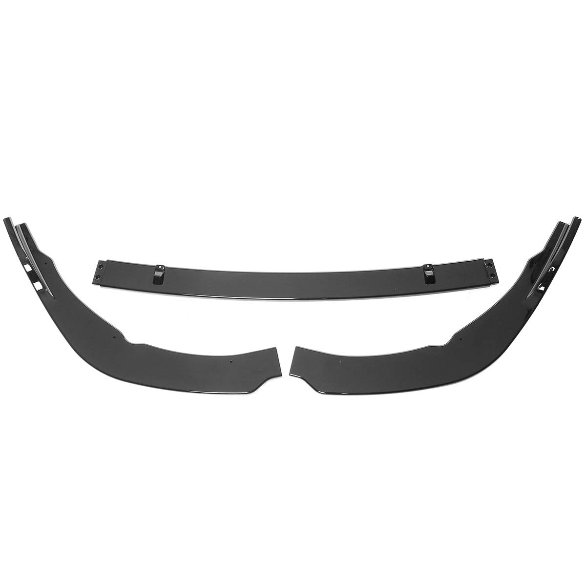 **HIGHER MEN 3pcs Car Front Bumper Lip Splitter Kit for Toyota Camry SE/XSE 2018-2019 – Durable ABS Plastic Chin Spoiler & Diffuser – Bright Black – Enhances Aerodynamics & Style**    *(Perfect for Car Enthusiasts – Upgrade Your Toyota Camry’s Look & Performance on Highways & City Roads!)*