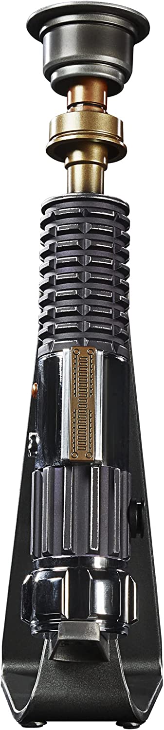 Star Wars The Black Series Obi-Wan Kenobi Force FX Elite Lightsaber - Collectible Replica for Fans & Cosplay, Perfect for Display & Role-Playing Scenes