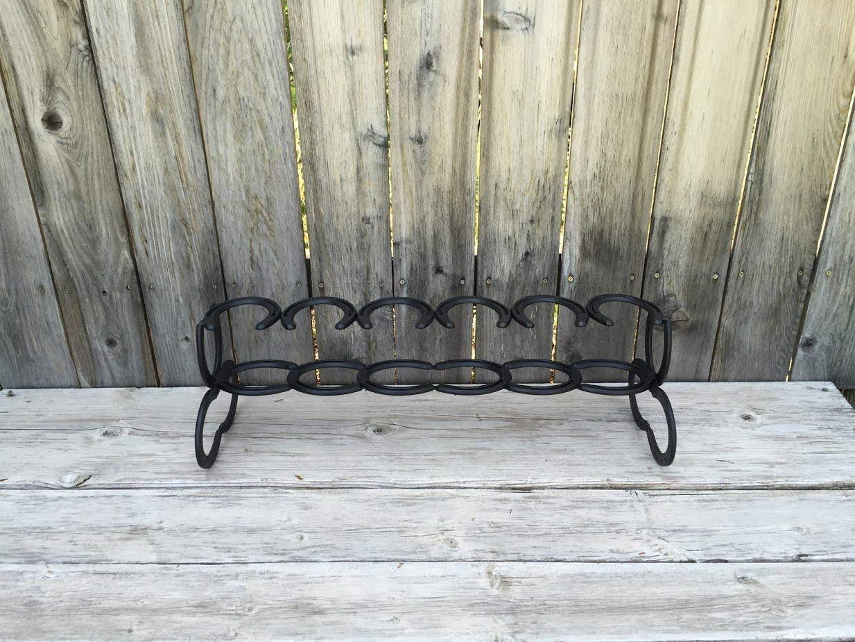 Sturdy Horseshoe Boot Rack - Rustic Entryway Organizer for Western & Cowboy Boots | Perfect for Mudrooms, Farmhouses & Ranch Style Homes