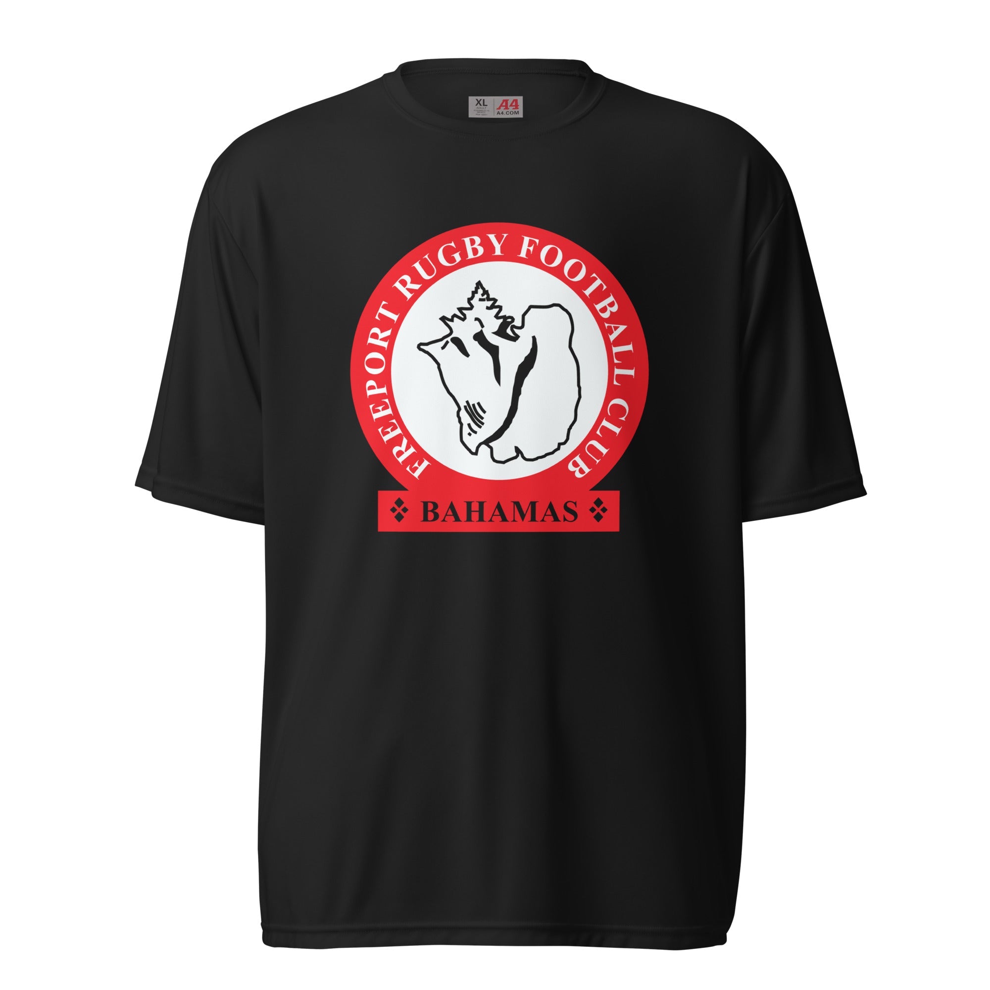 Freeport RFC Performance T-Shirt - Breathable, Moisture-Wicking Men's Athletic Tee for Rugby, Gym & Outdoor Sports